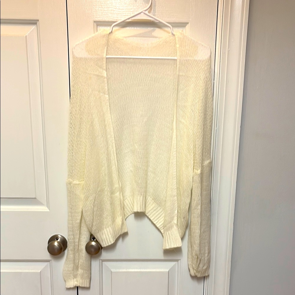 Elegant Cream Women's Sweater
